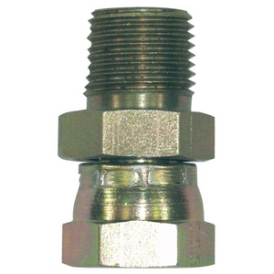 American Lube Equipment 3/8"(M) x 1/2"(F) Straight Union Adapter TIM-1404-68