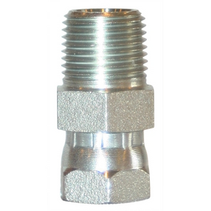 American Lube Equipment 3/8"(M) x 1/4"(F) Straight Union Adapter TIM-1404-64
