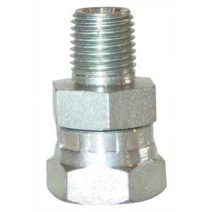 American Lube Equipment 1/4"(M) x 3/8"(F) Straight Union Adapter TIM-1404-46