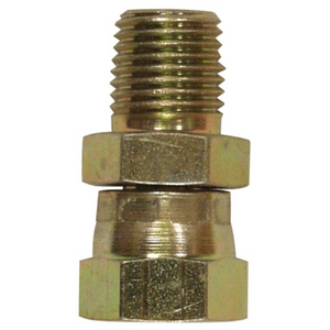 American Lube Equipment 1/4"(M) x 1/4"(F) Straight Union Adapter TIM-1404-44