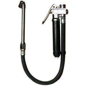 American Lube Equipment Bayonet Inflator Tire Gauge with Dual Head & Bleeder Valve TIM-88