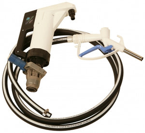 LiquiDynamics 560008V-S3AP-55 Poly Hand Pump Kit To Fit 55 Gallon Drum, 12’ Hose, Auto Nozzle