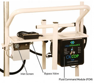 LiquiDynamics Oil Cop Wireless 55 Gallon Drum Cart | P/N 21094-S51 - Empire Lube Equipment