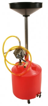 Liquidynamics 2400-27 18 Gallon Oil Drain with Rotary Hand Pump - Empire Lube Equipment