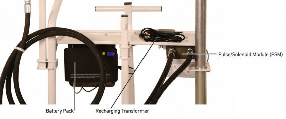 LiquiDynamics Oil Cop Wireless 55 Gallon Drum Cart | P/N 21094-S51 - Empire Lube Equipment