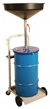Liquidynamics 950101 16-Gallon Oil Drain Kit with Heavy-Duty 4-Wheel Cart