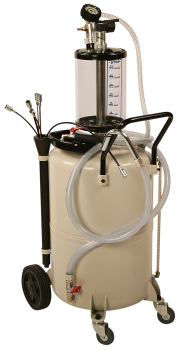 LiquiDynamics 24271R 21 Gallon Capacity Fluid Extractor with 2 Gallon Transparent Bowl
