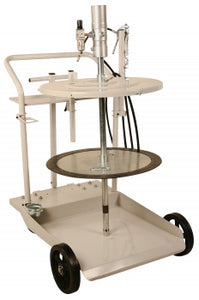Liquidynamics 13070-S1 420 lb. Mobile Grease System with Heavy Duty Cart - Empire Lube Equipment