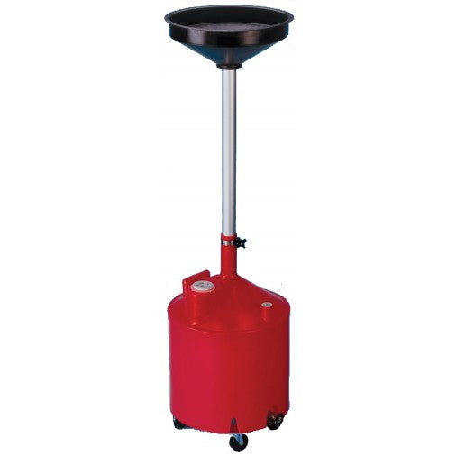 Zeeline 316 - 8 Gallon Gravity Drain with Casters - Empire Lube Equipment